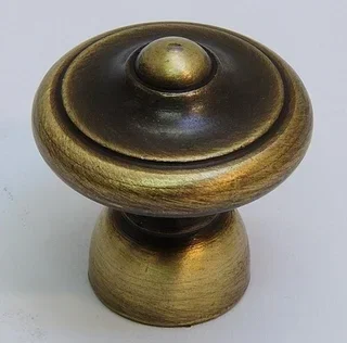 Bouton de meuble rustique bronze vieilli Ø30mm - Modèle N270