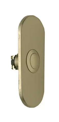 Bouton poussoir anti-vandale EFF EFF RBP200NONF inox encastré contact NO/NF plaque