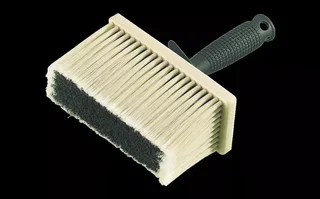 OutilParfet 4-Row 210mm Brown Nylon Fiber Dusting Brush Ref 704500