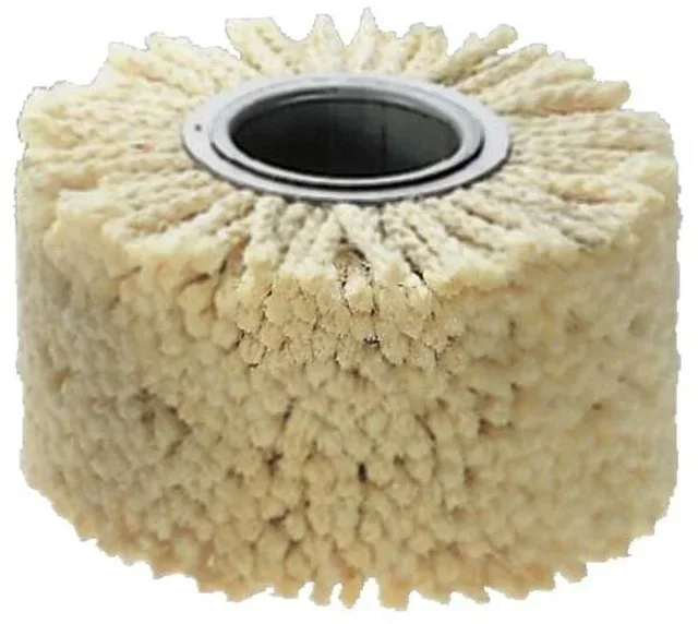 Brosse de ponçage Rustilon BG 80 FESTOOL pour lissage bois BMS 180 fils sisal