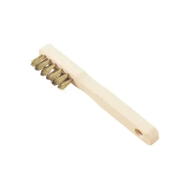 Soft 3-row candle brush OUTILPARFAIT for painter - surface prep corners
