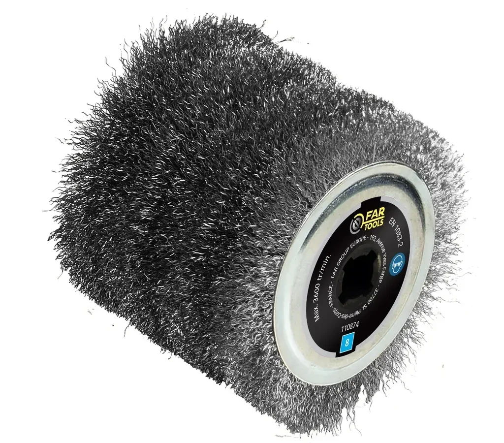 Wire Brush Ø120mm for REX120/200/H200 Stripper FAR TOOL 110874