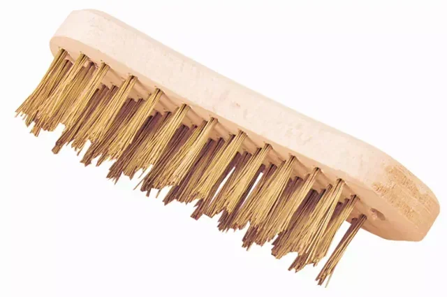Brass Wire Violin Brush 5 Rows OUTILPARFAIT 713005