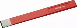 Extra Flat Chisel SAM 1-BP - Precision Masonry Tool Chrome Vanadium Steel 235mm