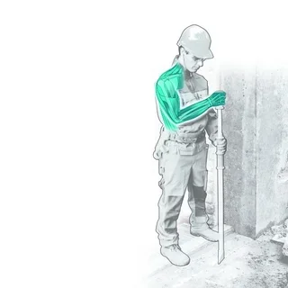 Scarificatore Manuale per Calcestruzzo Nanovib BA120N LEBORGNE 141200 per Laitance