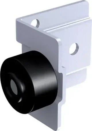 Sliding gate rubber stop buffer 2692 MANTION SA Ø40 shock absorber for sliding gates