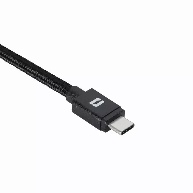 Cable USB-C Crosscall Carga Rápida 3A Anti-Nudos con Correa Silicona