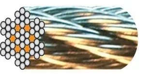 Câble acier galvanisé 7x7 LEVAC Ø2mm - Charge rupture 259kg - Réf. 1011AGE180