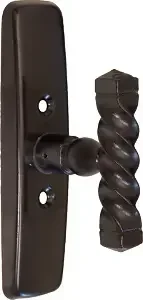 Cache-boîtier bouton MAP MASSARD cataphorèse noir 920RT crémone tringle