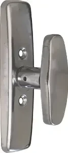 Cache-boîtier bouton MAP MASSARD Inox référence 901 - Crémone tringle larder