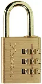Cadenas Master Lock 630EURD 30mm combinaison 3 chiffres laiton