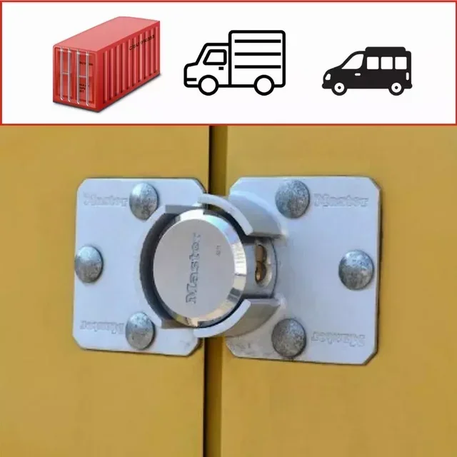 Cadenas Haute Sécurité MASTERLOCK 736EURD pour Porte Camionnette