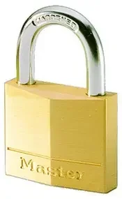 Cadenas Master Lock 130EURD laiton massif 30 mm haute sécurité anti-crochetage