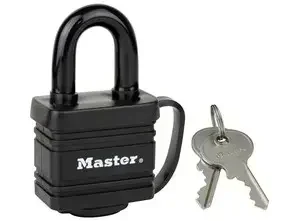Cadenas Master Lock 7804EURD 40mm acier laminé thermoplastique haute sécurité