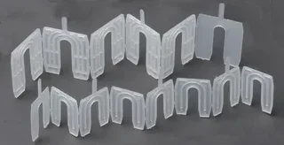 Cale-fourchette PRUNIER 30x40 mm vis Ø7 mm boîte 1000