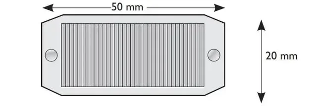 Caleréglette 751 PRUNIER 20x50 mm Cuñas de Instalación - Caja 1000 Piezas SCJP751