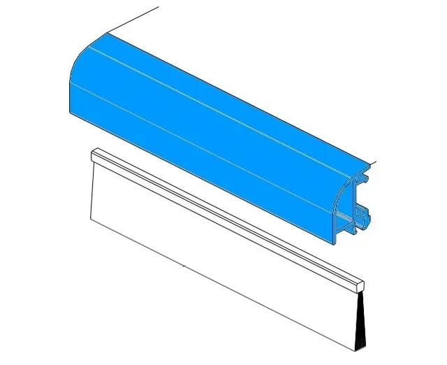 Capot aluminium anodisé naturel 6m BILCOCQ ALU2L-CA protection robuste