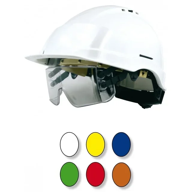 Casque IRIS SINGER CASIRIS avec masque lunette intégré sous visière - Protection certifiée UTAC