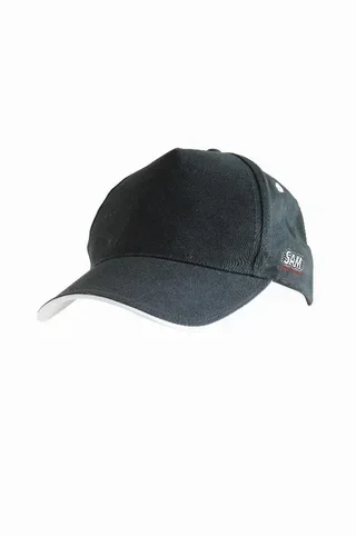 Black adjustable adult cap with SAM embroidery - CAS-SAM