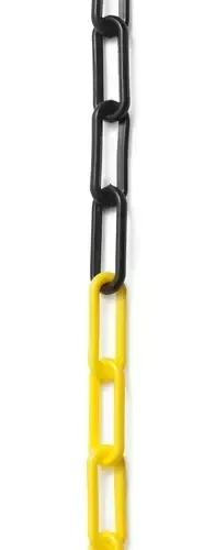 Cadena de Seguridad de Plástico Bicolor FACOM EV.CH 25m Negro Amarillo