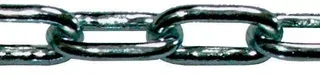 Gerade verzinkte Stahlkette LEVAC Ø3 mm Glied 26x5 mm - Ref. 2042BB