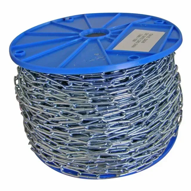 Gerade verzinkte Kette LEVAC Ø8x53 mm - Verkauf pro Meter