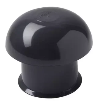 Chapeau de ventilation Ø100 mm Ardoise NICOLL CD10 avec collerette étanche