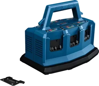 Caricabatterie multiplo BOSCH GAL 18V6-80 6 slot 8A ricarica rapida