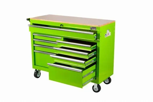 Chariot atelier mobile ZIPPER ZI-WS9F 9 tiroirs acier 540kg professionnel