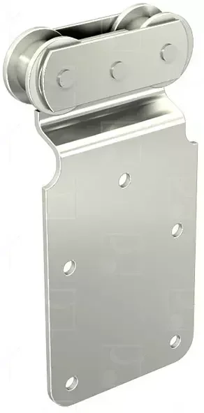 Chariot manutention MANTION 251A 2 galets acier charge 150kg déplacement droit