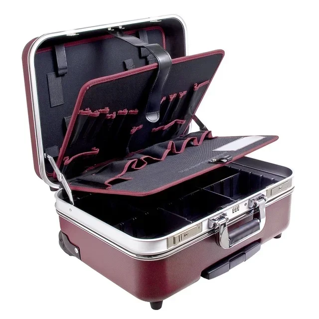 Caisse à outils mobile KRAFTWERK 201.395.000 - Chariot ABS professionnel sur roulettes