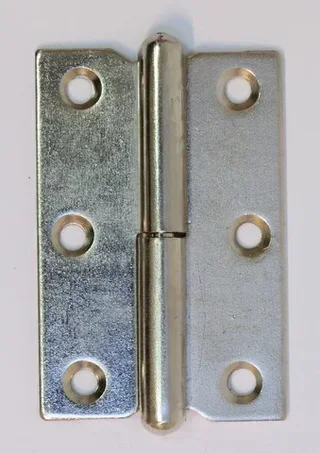 Charnière à dégonder nœud roulé MONIN droite 70x45 mm