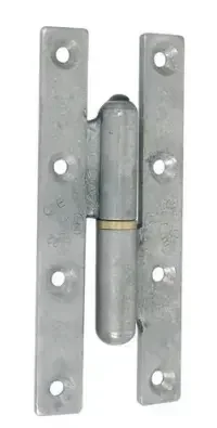 Cerniera Picarda TORBEL 190x70 mm Acciaio Grezzo Anello Ottone Cerniera Sinistra