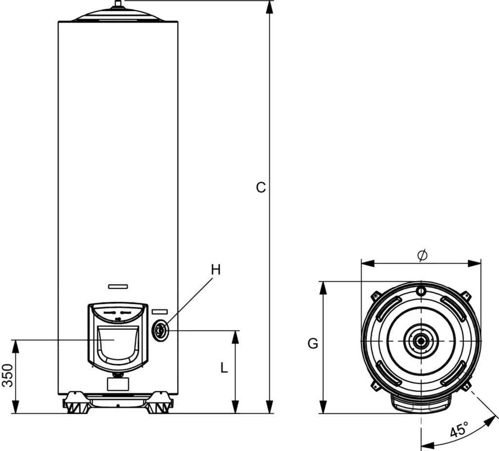 Chauffe-eau électrique ARISTON Sageo 100L monophasé silencieux