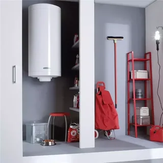 Ariston Initio 75L Horizontal Electric Water Heater Ø505mm - Corrosion-Resistant Steel Tank