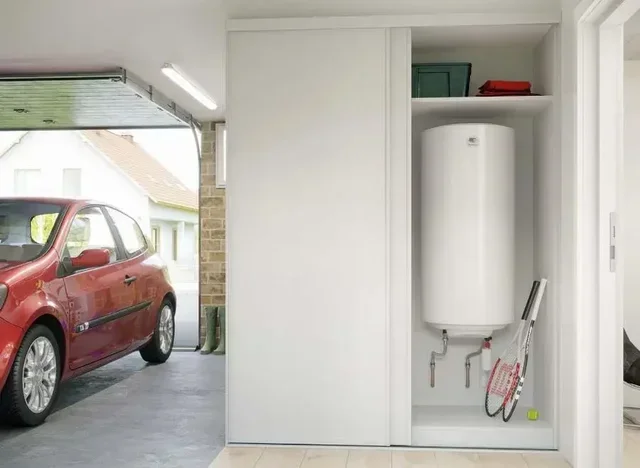 Chauffe-eau électrique blindé mural compact 100L THERMOR blanc 861511