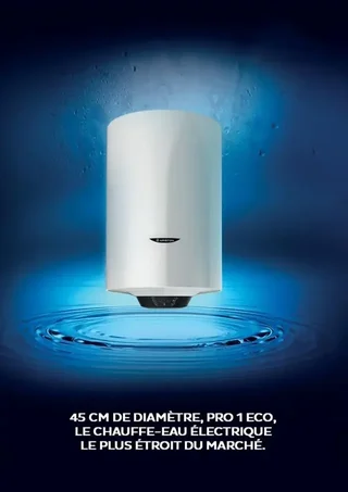 Termo Eléctrico Ariston Pro 1 Eco 80L Vertical 1800W Anticongelante