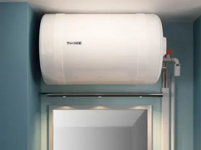 Chauffe-eau électrique Thermor 200L vertical mural compact blindé blanc - Modèle 861513