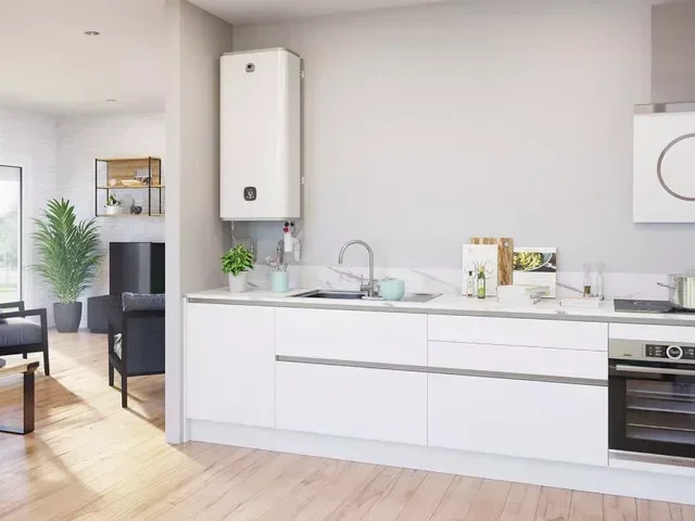 Chauffe-eau électrique plat Malicio 3 40L blanc multiposition connecté WiFi THERMOR