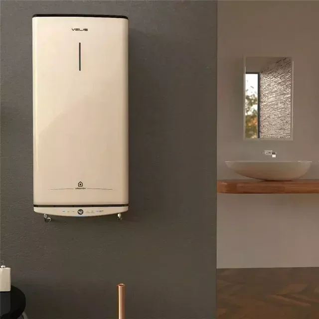 Ariston Velis PRO 45L Flat Electric Water Heater Multi-Position Vertical Horizontal