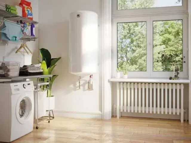 Chauffe-eau électrique Stéatis 100L vertical mural compact THERMOR 261115 - Résistance stéatite anti-calcaire