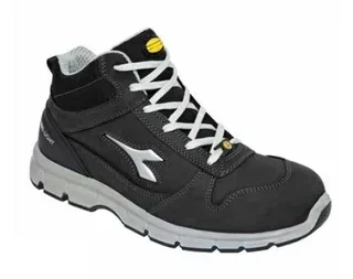 Chaussure de sécurité montante Run II Diadora nubuck noir S3 SRC ESD pointure 10