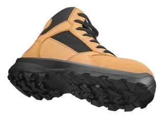 Zapato de seguridad Carhartt Michigan S1P medio alto con cremallera talla 35 - Bota de trabajo puntera de acero