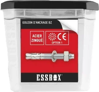 Cheville à expansion ESSBOX SCELL-IT Ø10x80mm - Boîte 25 unités