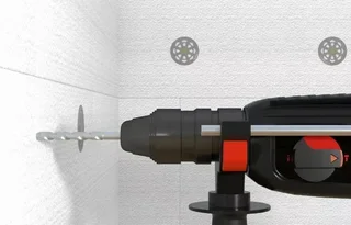 Cheville à expansion FIF FISCHER fixation isolant béton maçonnerie