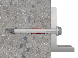 Tassello espansione DUOXPAND Fischer FUS 5621 acciaio zincato fissaggio muratura