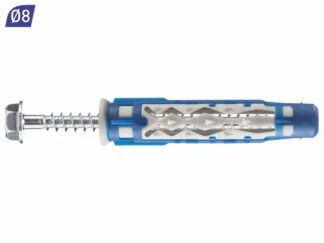 Cheville Color Tech 8x50 mm SPIT seau 100 pièces - Réf. 565195