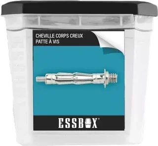 Cheville ESSBOX SCELL-IT Spyder Ø5x37mm boîte 100 pièces