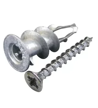 Cheville métal autoperceuse plaque plâtre Zamak - Sachet 10 pièces ING FIXATIONS