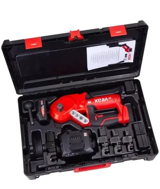 Cintreuse électrique 18V Ministem® VIRAX Ø12-18mm avec batterie 2Ah et chargeur rapide